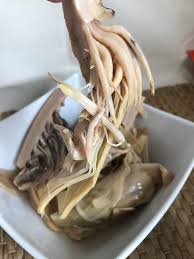 Open the leaf, collect flowers, discard leaf. Asda Tinned Banana Blossom Review