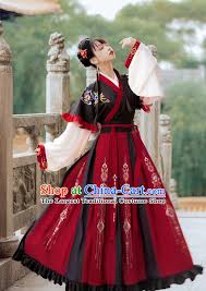 Chinese Ancient Dynasty Princess Costumes Royal Hanfu Clothing