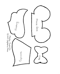 Download it for free and print it. Minnie Mouse Hair Bow Template Novocom Top