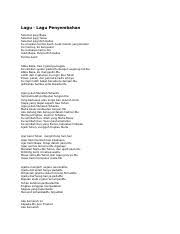 Check spelling or type a new query. Lirik Lagu Rohani Docx Lagu Lagu Penyembahan Selamat Pagi Bapa Selamat Pagi Yesus Selamat Pagi Roh Kudus Ku Ucapkan Terima Kasih Buat Malam Yang Course Hero