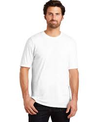 District Dm130 Mens Perfect Tri Crew Tee