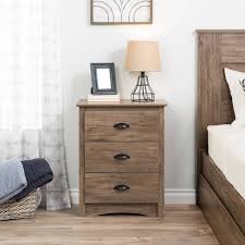 Bring a classic retro vibe into the bedroom with the. Salt Spring 3 Drawer Tall Nightstand Drifted Gray Prepac Target