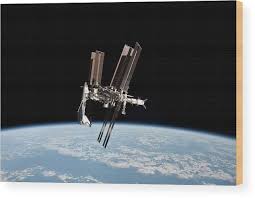 Image result for international space station through telescope