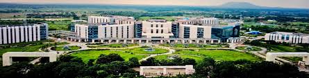 Aerial view of AIIMS Deoghar campus and hospital complex