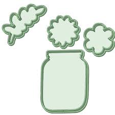 Can we use your data to tailor ads for you? Download Stl File Flask With Flowers Cookie Cutter 3d Print Design Cults