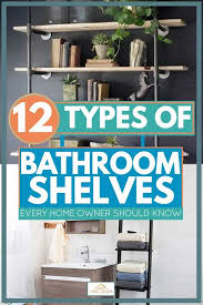 See my supply list above to know how long to cut all of your lengths of wood. 12 Types Of Bathroom Shelves Every Homeowner Should Know Home Decor Bliss