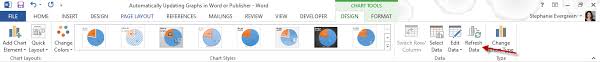 Automatically Updating Graphs In Word Or Powerpoint