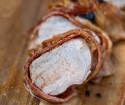 If your pork loin has skin attached, using a sharp. Maple Glazed Bacon Wrapped Pork Tenderloin A Mind Full Mom