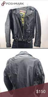 Gino Leathers Men S Vintage Black Leather Jacket Black Leather Jacket Leather Jacket Black Leather Motorcycle Jacket
