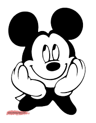 Mickey mouse disney kiss heart face coloring page. Misc Mickey Mouse Coloring Pages 4 Disneyclips Com