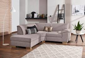 Die nutzfläche deines neuen ecksofas aus leder haben wir mit durchgefärbtem, starken narbenleder überzogen. Home Affaire Ecksofa Bianca Mit Ottomanenabschluss Klein Online Kaufen Otto