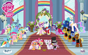 My Little Pony Wedding Of Princess Cadance And Shining Armor Game Pinkiepie Fluttershy Rainbow Dash Twilight Sparkle Rarity Luna Celestia Candace Stcootal Little Pony My Little Pony My Little Pony Friendship