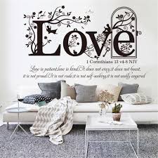 Shop for wall decals in wall stickers & coverings. Bible Verse Wall Sticker Bedroom Decor Accessories Romantic Love Quotes Vinyl Wall Decals Home Decoration Living Room Z078 Wall Stickers Aliexpress