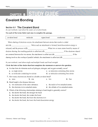 Bellringer #3 (feb 10 th , 2011). Study Guide Covalent Bonding Teacher Editable