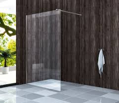 Bei uns finden sie das passende zubehör für ihr traumbadezimmer. Broken 8mm Shower Wall Glass Walk In Shower Cubicle Shower Enclosure Ebay