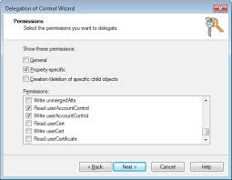The first two commands allow apr to reset passwords and unlock accounts. User Account Delegation Reset Passwords Enable Disable Accounts And Acl Inheritance It Is Ok