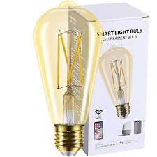 Maybe you would like to learn more about one of these? Smart Light Bulb Wifi Edison Led Bulb Works With Amazon Alexa And Google Assistant Vintage Dimmable E26 St21 St64 Smart Light Bulbs Light Bulb Smart Lighting