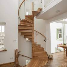 Timber staircase specialists have been building safe spiral staircases long before they became a modern design trend. Wooden Spiral Staircase Timber Spiral Stairs Uk Haldane Uk