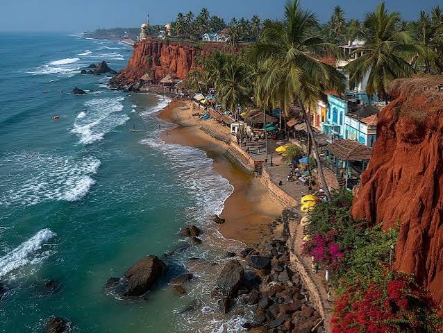 Title Cliffside Cafes, Golden Sunsets & Hidden Beaches: The Ultimate Varkala Travel Guide