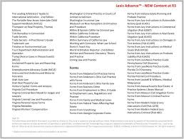 Lexis Advance Release 3 New Content Additions Pdf