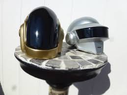 Video demo of finished helmet kits. Mini Duo Daft Punk Helmet Guyman And Thomas Bangalter Etsy