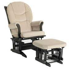 Glider Rocker For The Nursery Joe Wants A Glider To Prevent Accidentally Smashing A Kitten Or Puppy Tail H Glider And Ottoman Chair And Ottoman Set Furniture