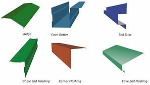 When flashing one of a house's biggest potential leaks — where the eave overhang meets a vertical wall — editorial advisor mike guertin chooses to err on the side of caution to control water flow and not rely solely on step flashing. Roofing Sheet Accessories Ridge Gutter Flashing Manufacturer From Bengaluru