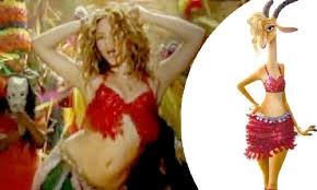 Shakira rocked the stage during the 2020 super bowl and if you thought her outfit looked a little familiar, you weren't wrong. Shakira Reveals She Asked For Her Zootopia Character Gazelle To Have Bigger Hips Daily Mail Online