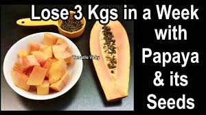 papaya seeds for weight loss papaya for weight loss papaya seeds benefits lose 3 kgs in a week