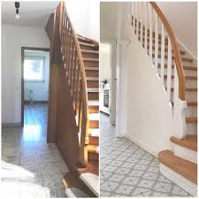 Treppe Vorher Nachher Diy Renovierung Altbau Altbau Renovierung Treppe Renovieren Altbau
