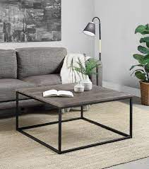 I am struggling to find a coffee table for my recliner sofa. Abington Lane Contemporary Square Coffee Table Modern Cocktail Table Sofa Table For Living Room And Office Distressed Pecan Buy Online At Best Price In Uae Amazon Ae