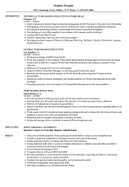 Our letter examples and samples make it fast and easy to write an appropriate letter. Purchasing Executive Resume Samples Velvet Jobs