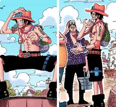 Ace is a character from one piece. Ace Journey Part 1 One Piece Ace One Piece Crew One Piece Funny