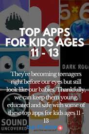 An 11 year old can own an ipad. Apps For Kids Ages 11 13 2020 Update