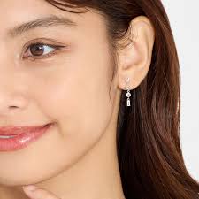 送料無料】 ロバート リー モーリス レディース ピアス・イヤリング アクセサリー Leaf Layered Linear Earrings  Silver $48 Robert