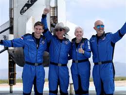 Blue origin sent its billionaire founder jeff bezos and three crewmates to suborbital space today (july 20) on the jeff bezos, the billionaire founder of the spaceflight company blue origin, launched into. Bpxzaxwbi9ri2m