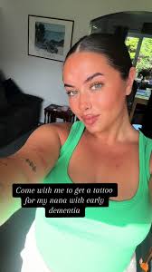 Heartwarming Tattoo for Nana with Dementia