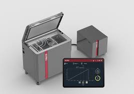 BurstONE pressure test unit for ASTM D1599 & ISO 1167 testing.