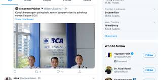 Transvision membutuhkan sales store untuk area transmart jember. Unggahan Viral Tentang Keramahan Satpam Bca Di Twitter Balasannya Lucu Lucu Halaman All Kompas Com