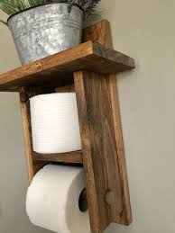 Porte Papier De Toilette Support De Papier De Toilette De Etsy Porte Papier Toilette En Bois Porte Papier Toilette Porte Papier