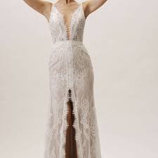 Plunging neckline is referenced more often in bridal fashion than anywhere else, even though you will definitely find this neckline in non bridal wear. 65 Plunging Neckline Wedding Dresses For The Daring Bride