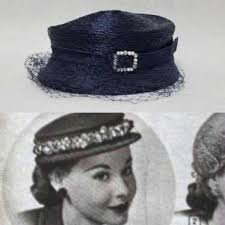 Vintage straw hat american