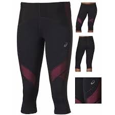 Asics Knee Tights Compression Leg Balance Capris Nwt