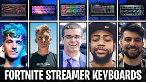 Streamer definition, something that streams: What Keyboard Fortnite Streamers Use Tfue Ninja Nickeh30 Daequan Youtube