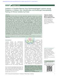Clinical Trials Of Antifungal Agents For The Treatment Of