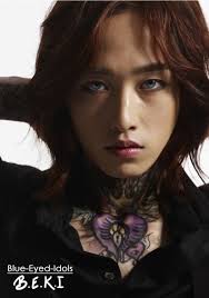 Blue Eyed K Pop Idols 86 Lee Dongrim Youngwon Dalmatian Blue Eyes Korean Idol Idol