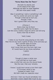 Poison Every Rose Has Its Thorn Another Song That Never Gets Old Bettemidler Love Songs Lyrics Great Song Lyrics Music Quotes Lyrics