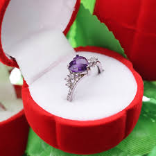 Buddha Stones Natural Hetian Jade Egg Heart Shaped Copper Luck Open Ring