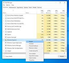 How To Restart The Windows Explorer.exe Process