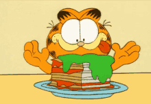 Garfield Lasagna Gifs Tenor
